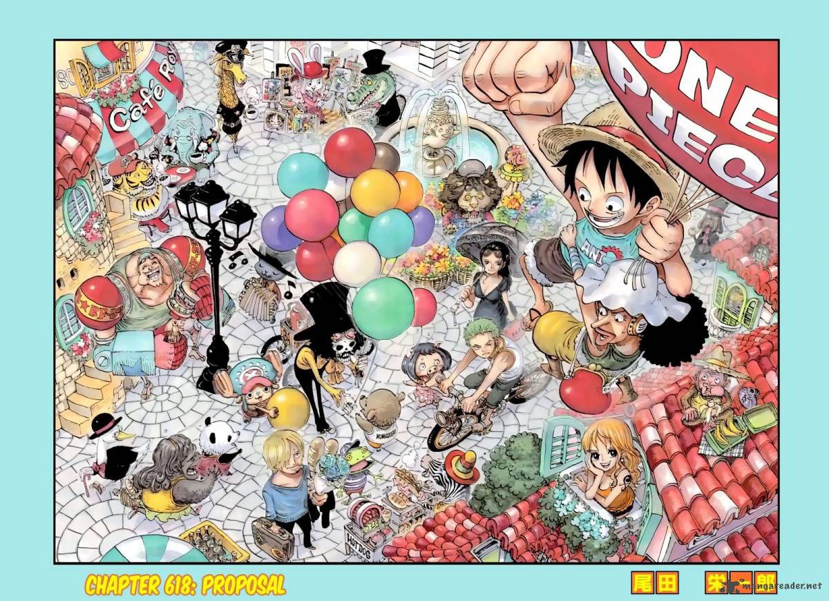 One Piece, Chapter 618 image 001