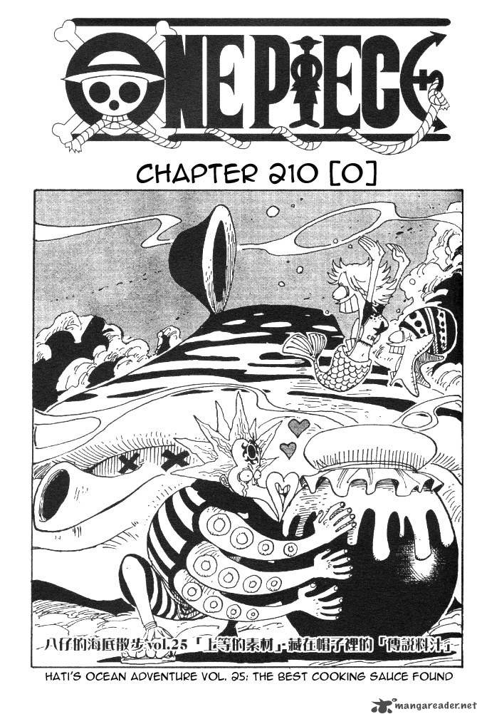 One Piece, Chapter 210 image 001