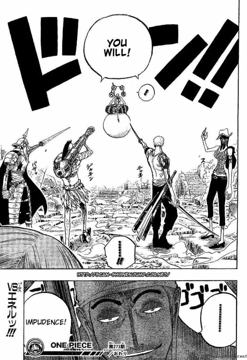 One Piece, Chapter 273 image 018