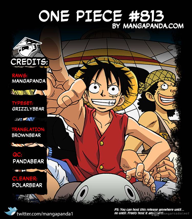 One Piece, Chapter 813 image 018