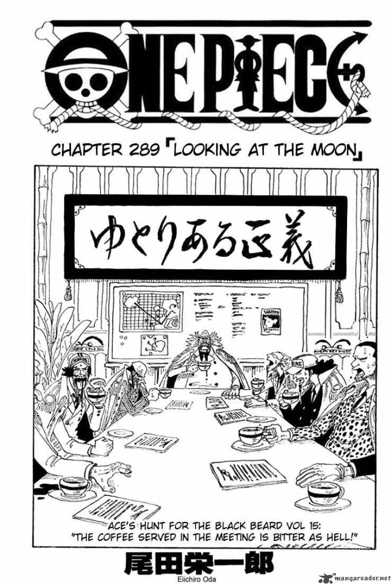 One Piece, Chapter 289 image 001