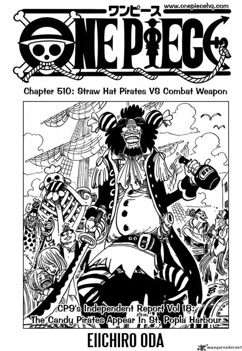 One Piece, Chapter 510 image 002