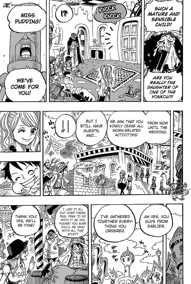 One Piece, Chapter 828 image 013