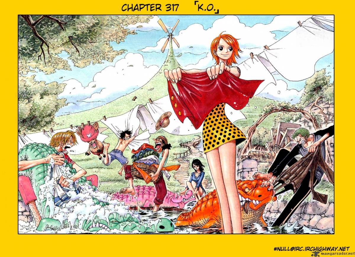 One Piece, Chapter 317 image 001