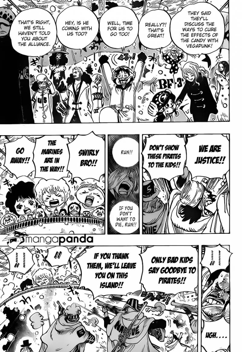 One Piece, Chapter 697 image 009