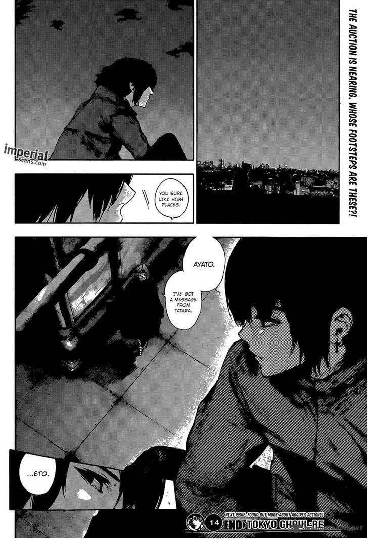 Tokyo Ghoul Re Chapter 14 Touched By The Rhyme Tokyo Ghoul Manga Online