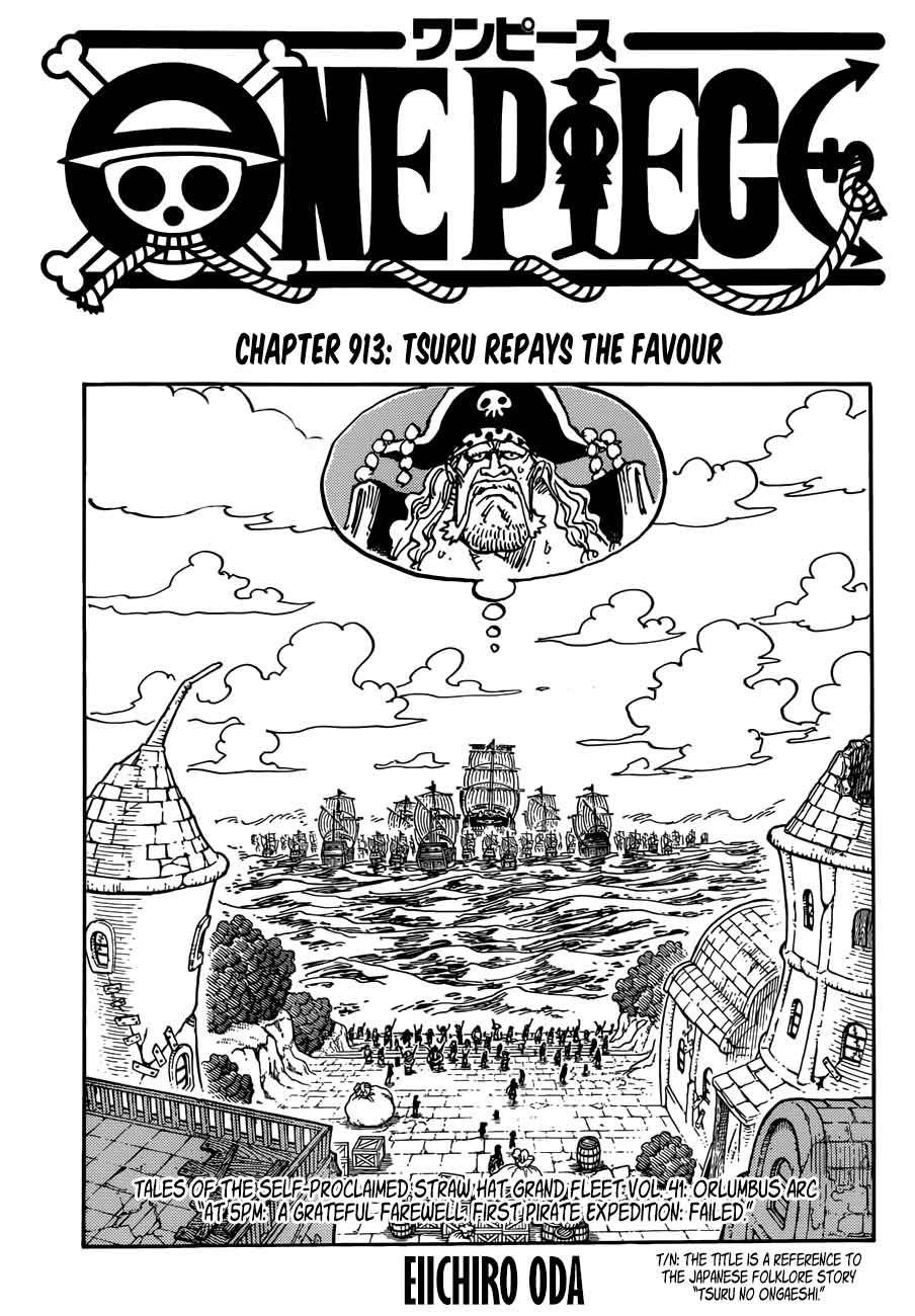 One Piece, Chapter 913 image 001