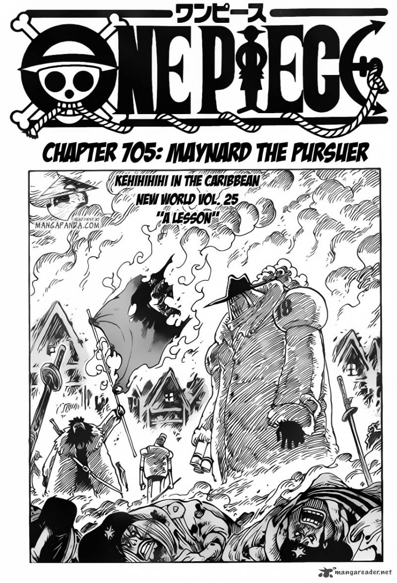 One Piece, Chapter 705 image 002