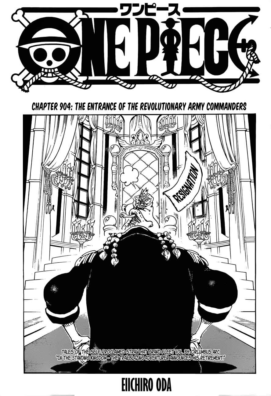 One Piece, Chapter 904 image 001