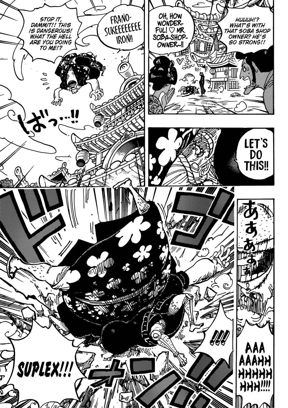 One Piece, Chapter 927 image 007
