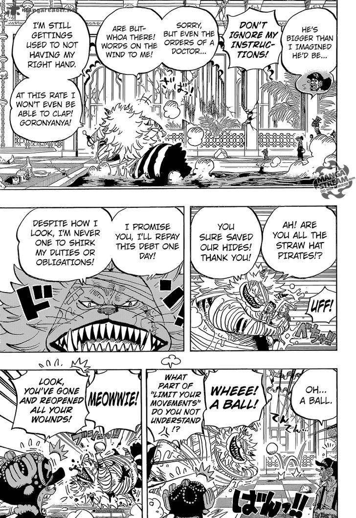 One Piece, Chapter 814 image 016