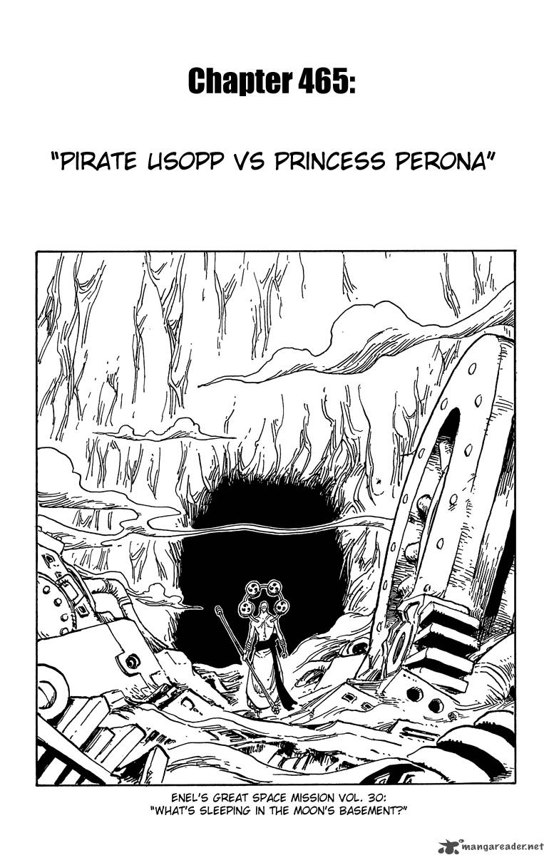 One Piece, Chapter 465 image 001
