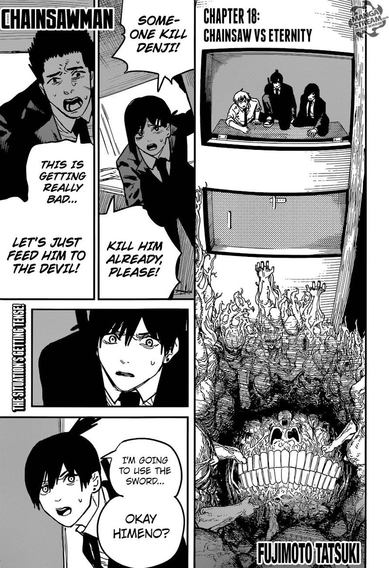 Chainsaw Man, Chapter 18 - Chainsaw VS Eternity image 001