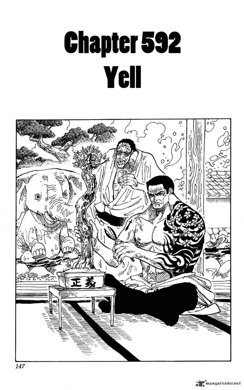 One Piece, Chapter 592 image 001