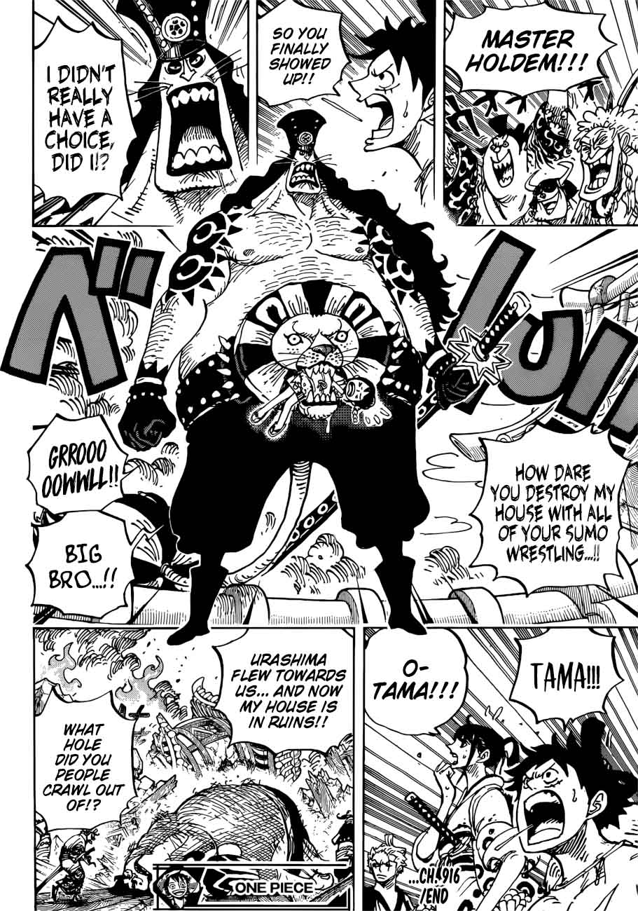 One Piece, Chapter 916 image 017
