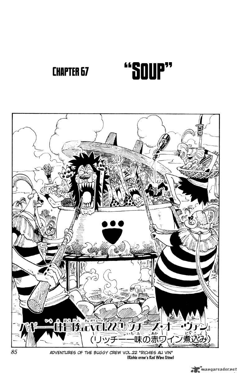 One Piece, Chapter 67 image 001