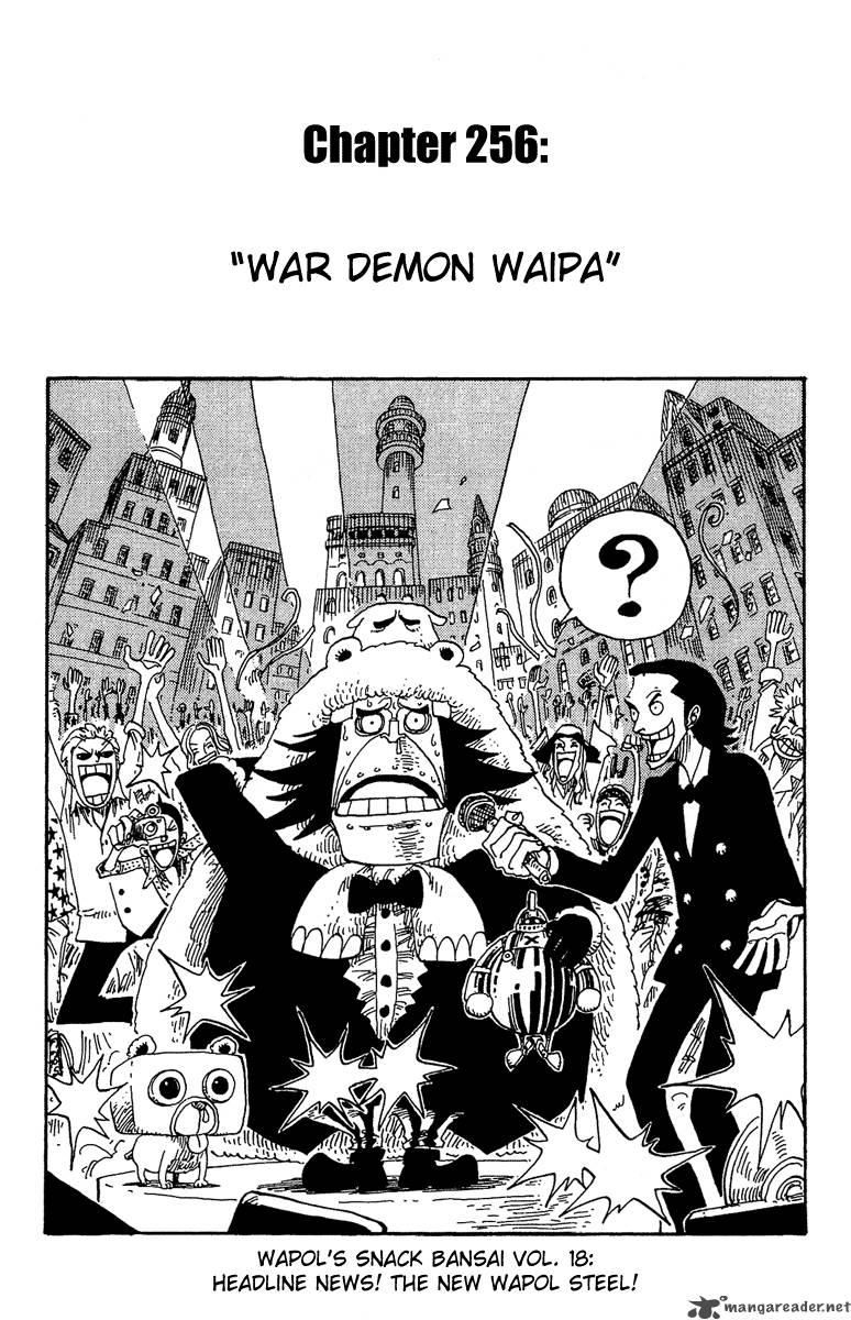 One Piece, Chapter 256 image 011