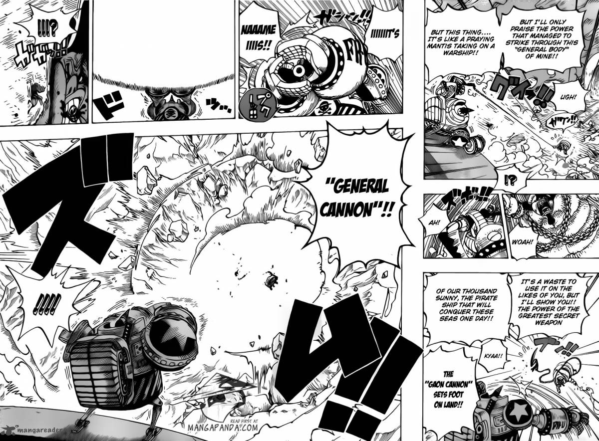 One Piece, Chapter 695 image 006