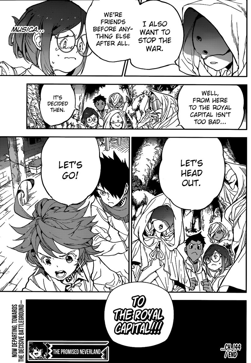 The Promised Neverland Chapter 144 Help Us The Promised Neverland Manga Online