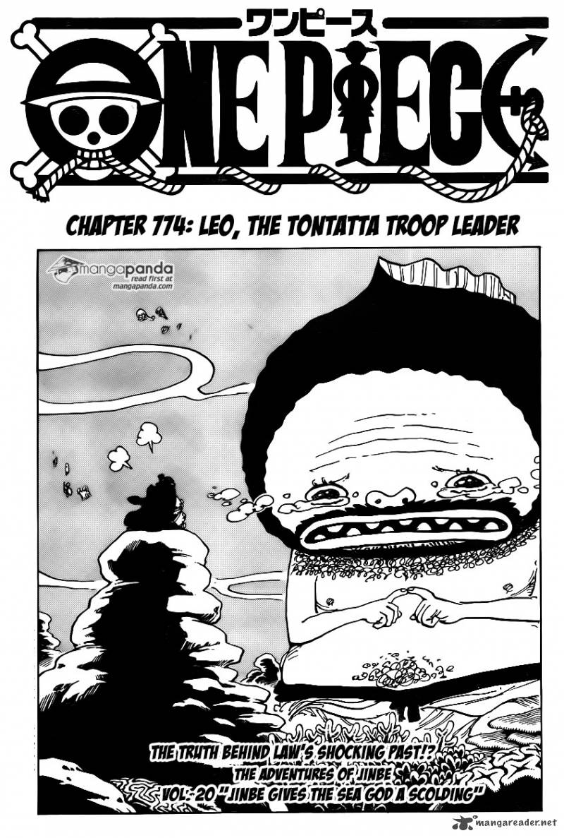 One Piece, Chapter 774 image 001