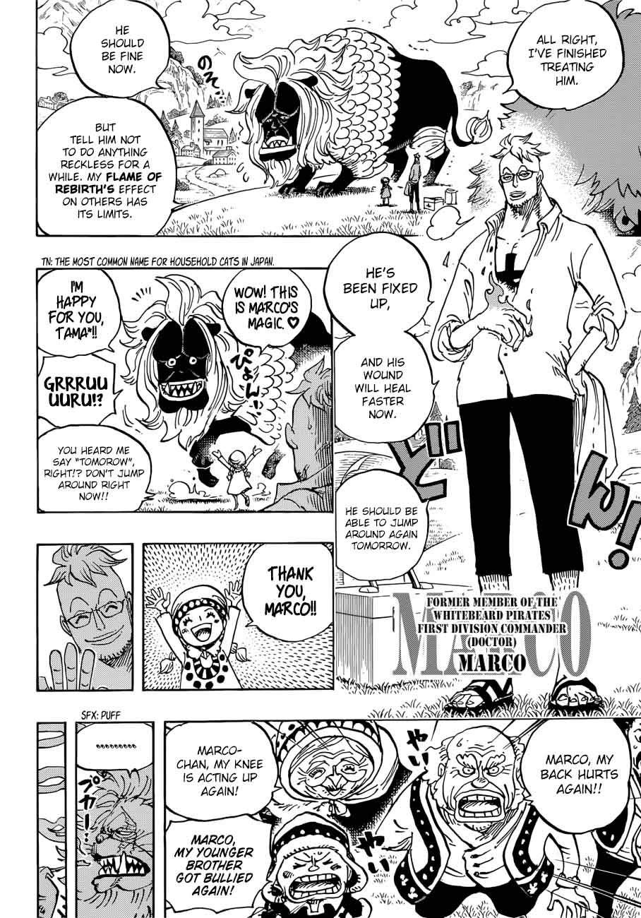 One Piece, Chapter 909 image 004