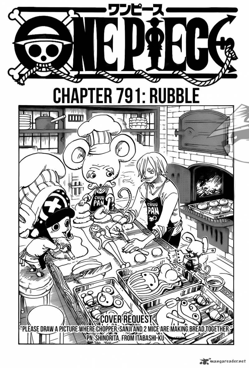 One Piece, Chapter 791 image 001