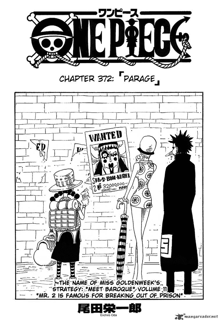 One Piece, Chapter 372 image 001