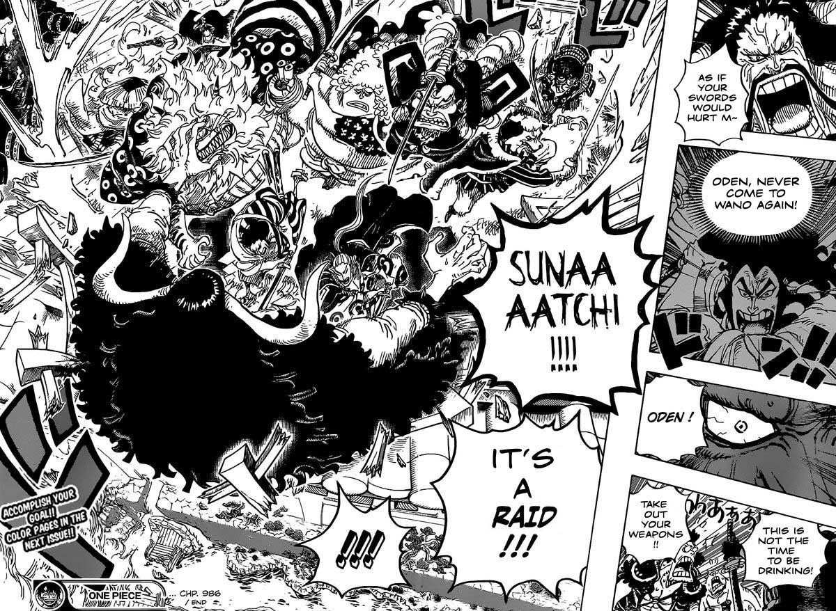 One Piece, Chapter 986 image 015