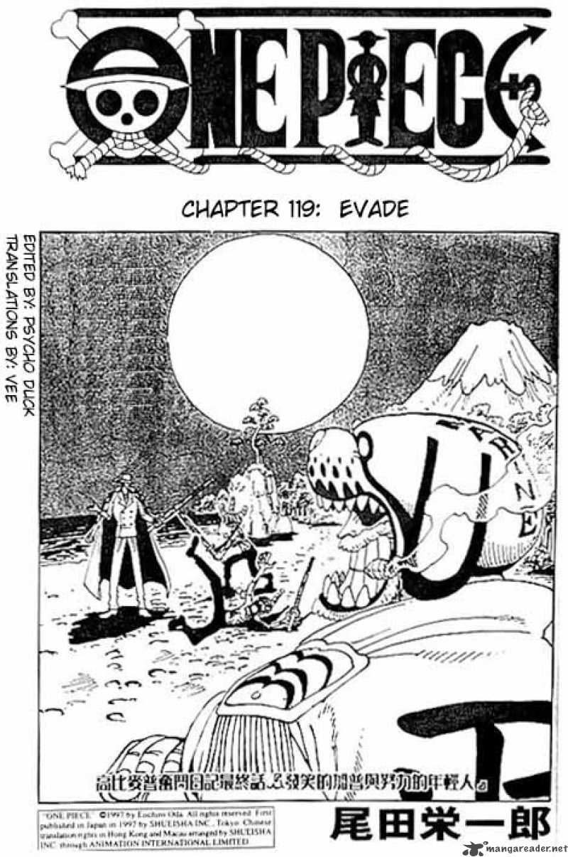 One Piece, Chapter 119 image 001