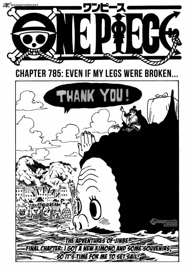 One Piece, Chapter 785 image 001