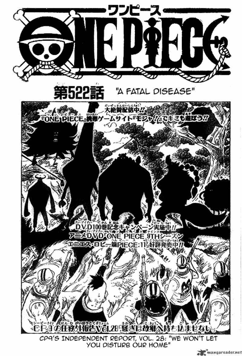 One Piece, Chapter 522 image 003