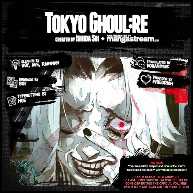 Tokyo Ghoul Re Chapter 61 The Ent Tokyo Ghoul Manga Online