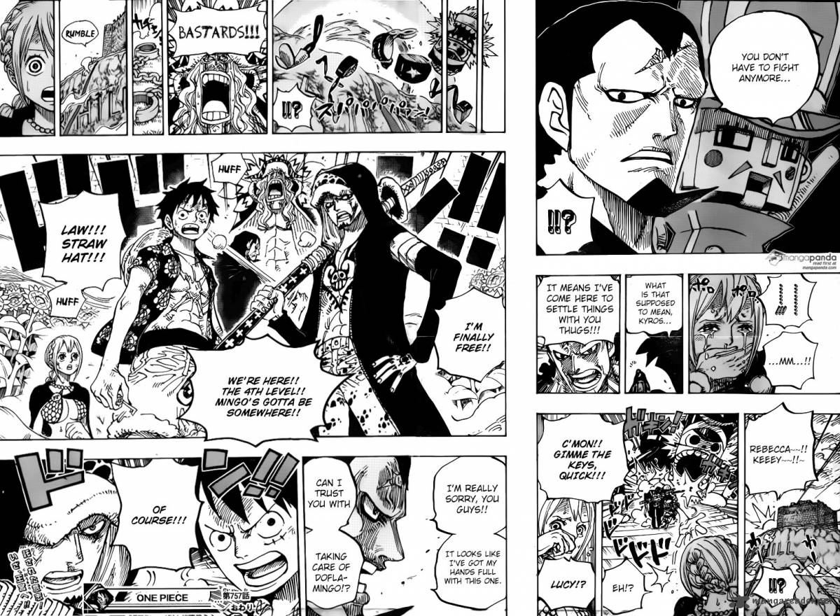 One Piece, Chapter 757 image 015