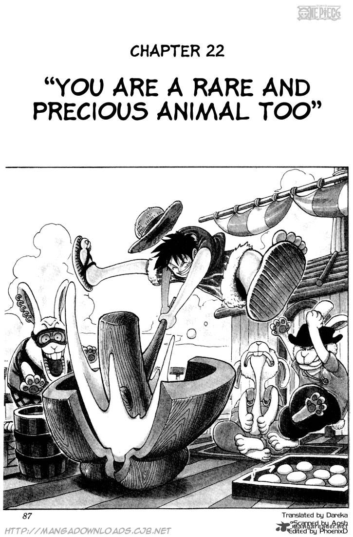 One Piece, Chapter 22 image 001