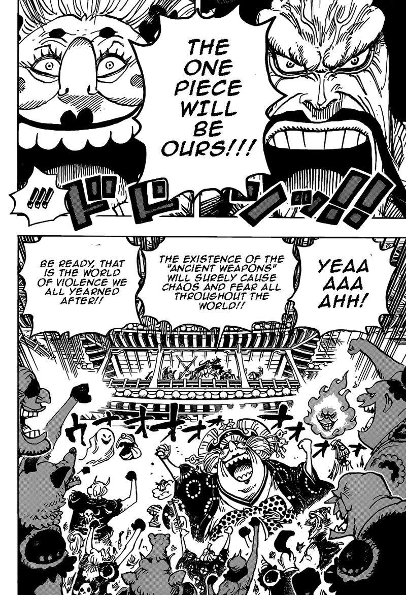 One Piece, Chapter 985 image 012