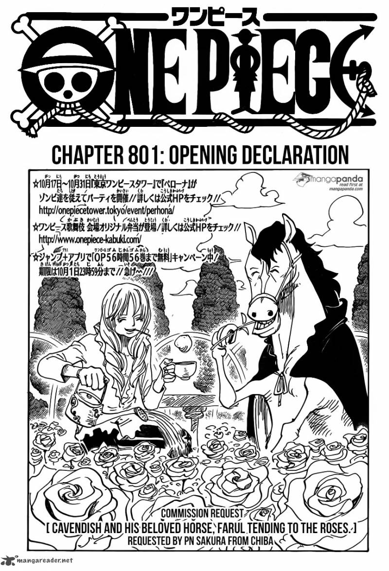 One Piece, Chapter 801 image 001