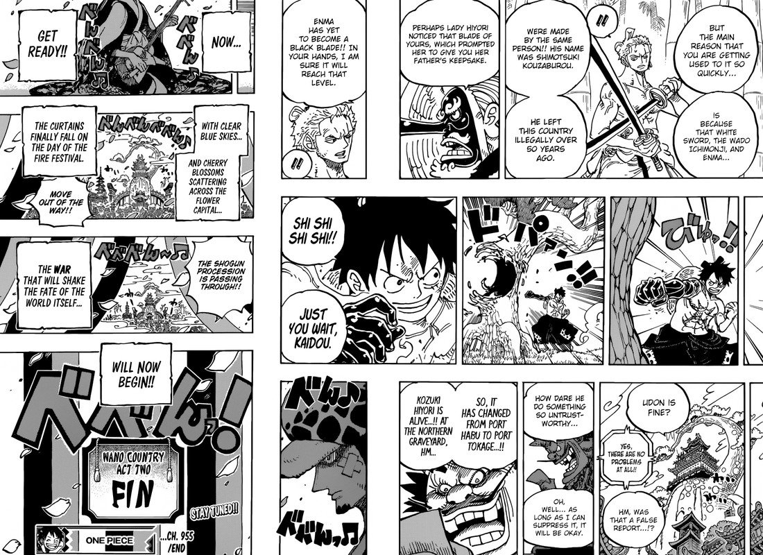 One Piece, Chapter 955 image 015