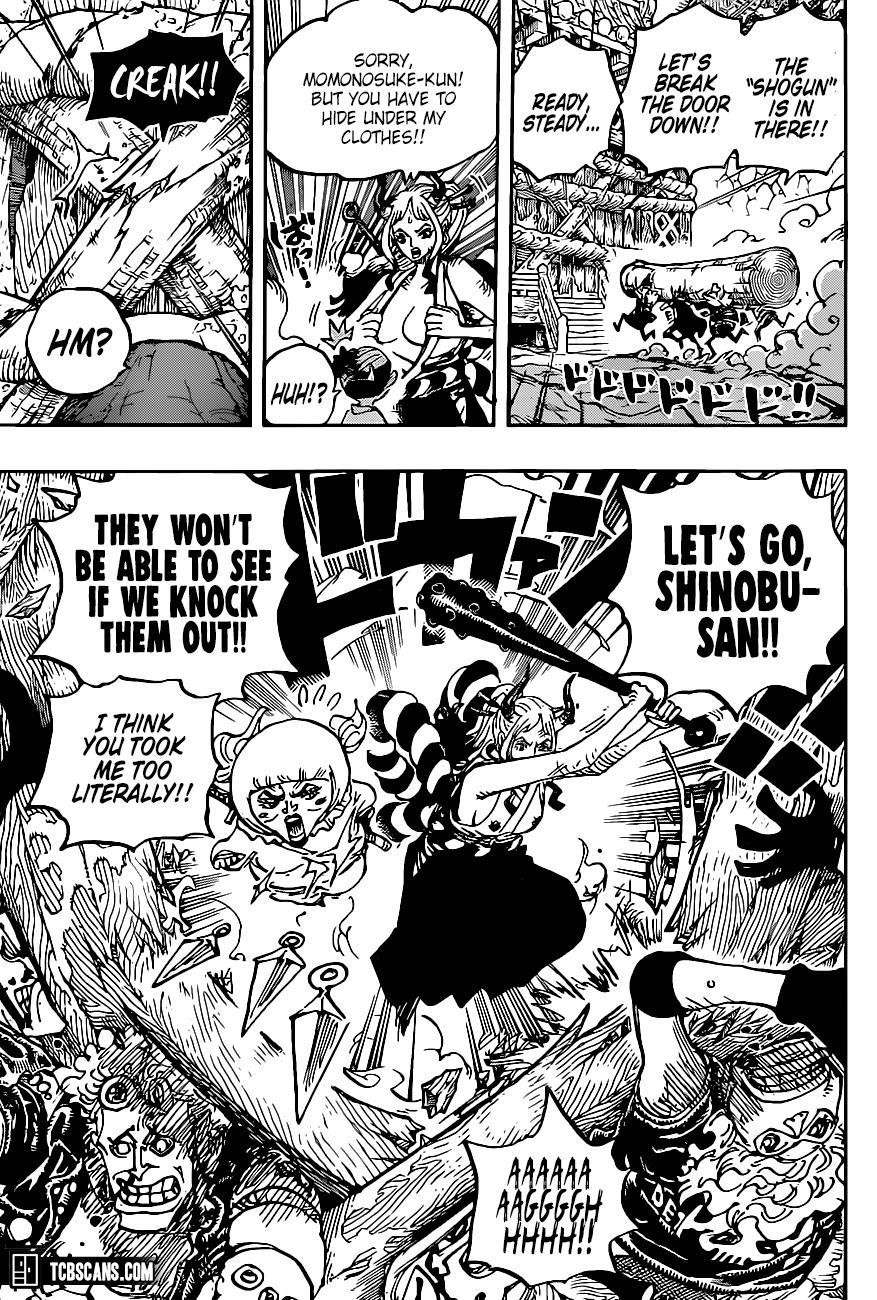 One Piece, Chapter 1005 image 015
