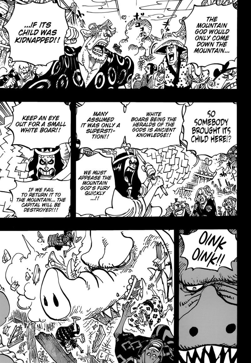 One Piece, Chapter 961 image 003