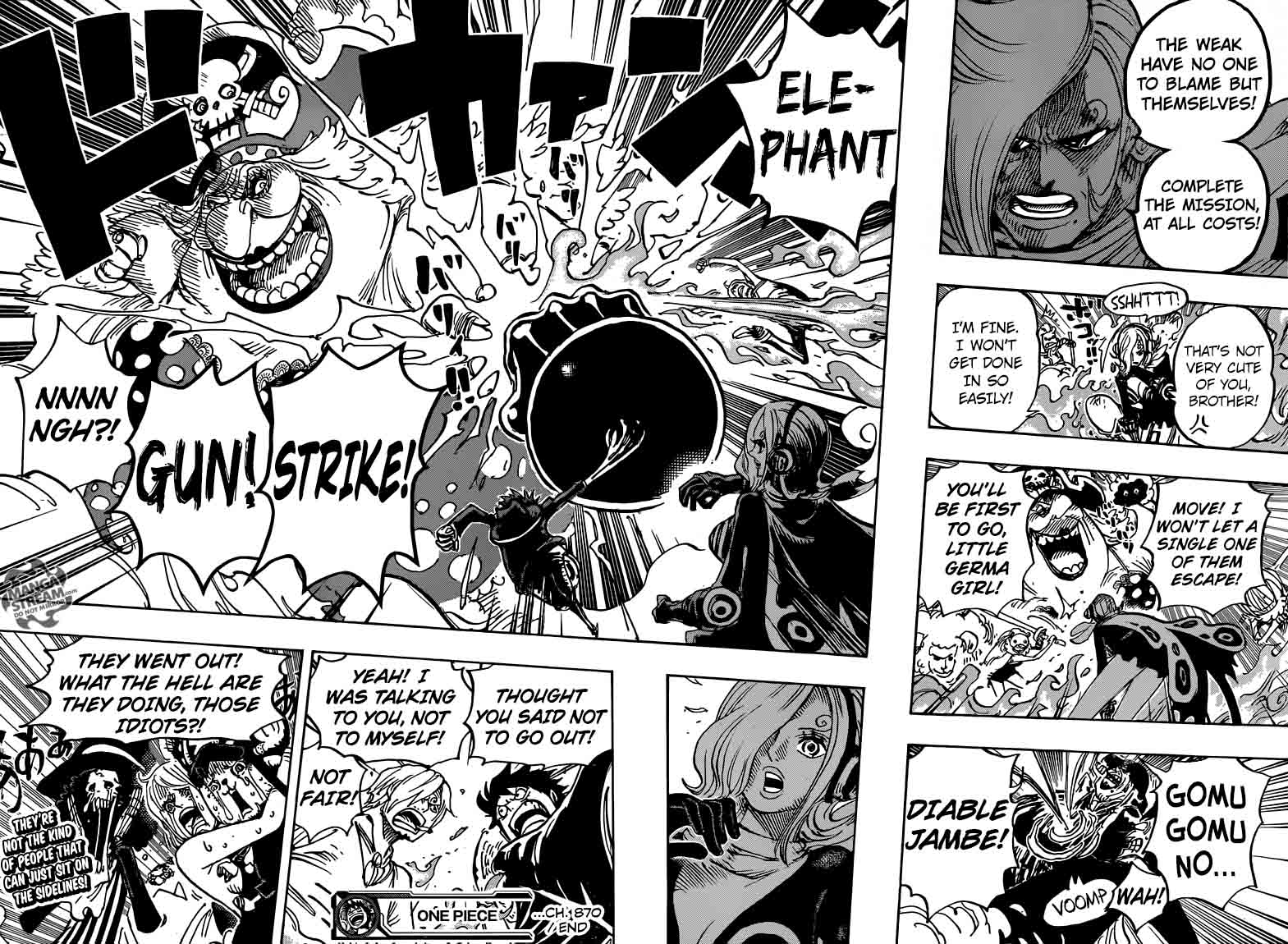 One Piece, Chapter 870 image 016