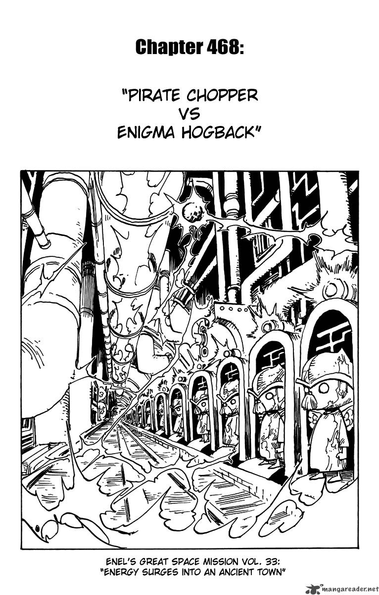 One Piece, Chapter 468 image 001
