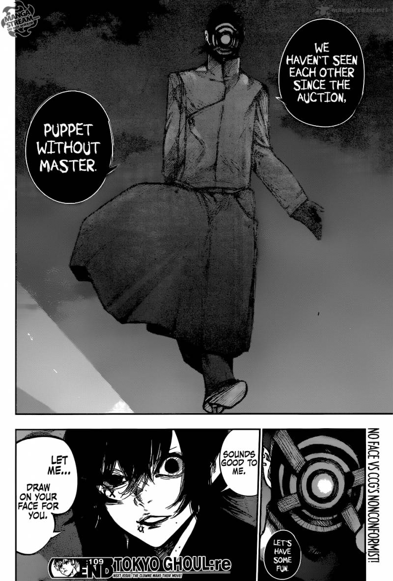 Tokyo Ghoul Re Chapter 109 Even The Pen Tokyo Ghoul Manga Online