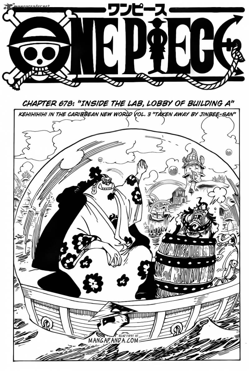 One Piece, Chapter 678 image 003