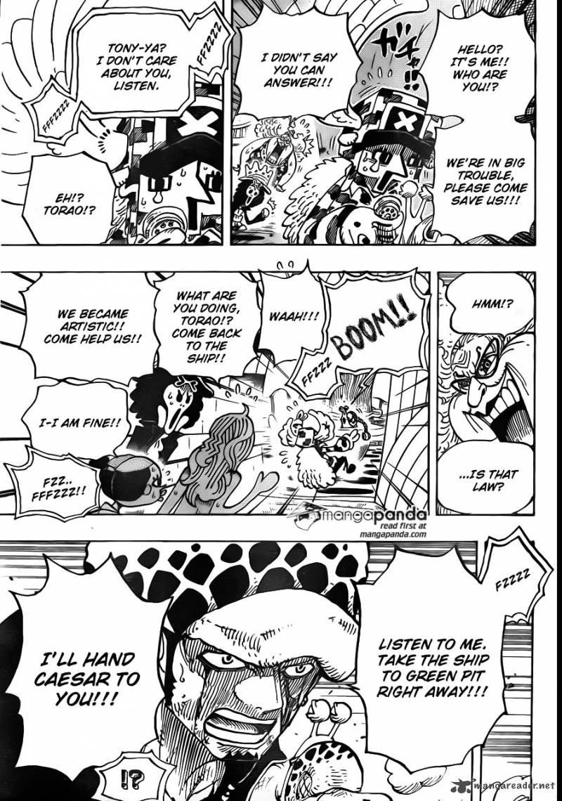 One Piece, Chapter 718 image 015