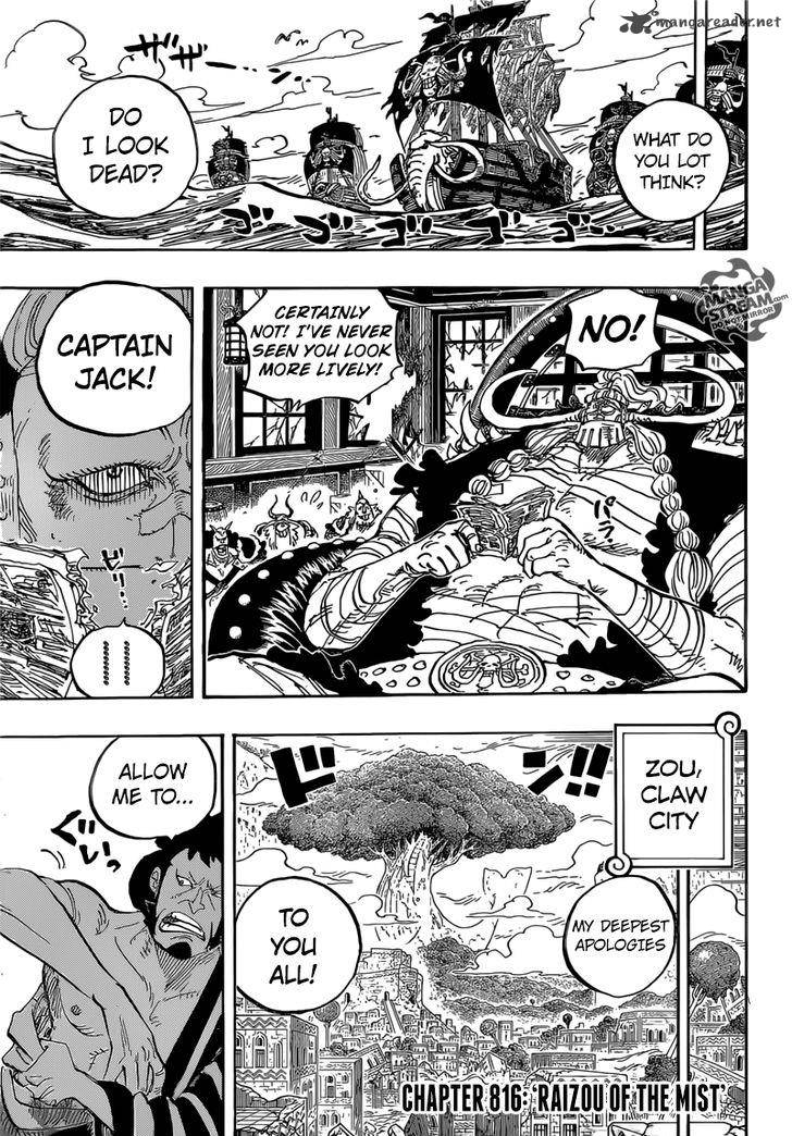 One Piece, Chapter 817 image 003