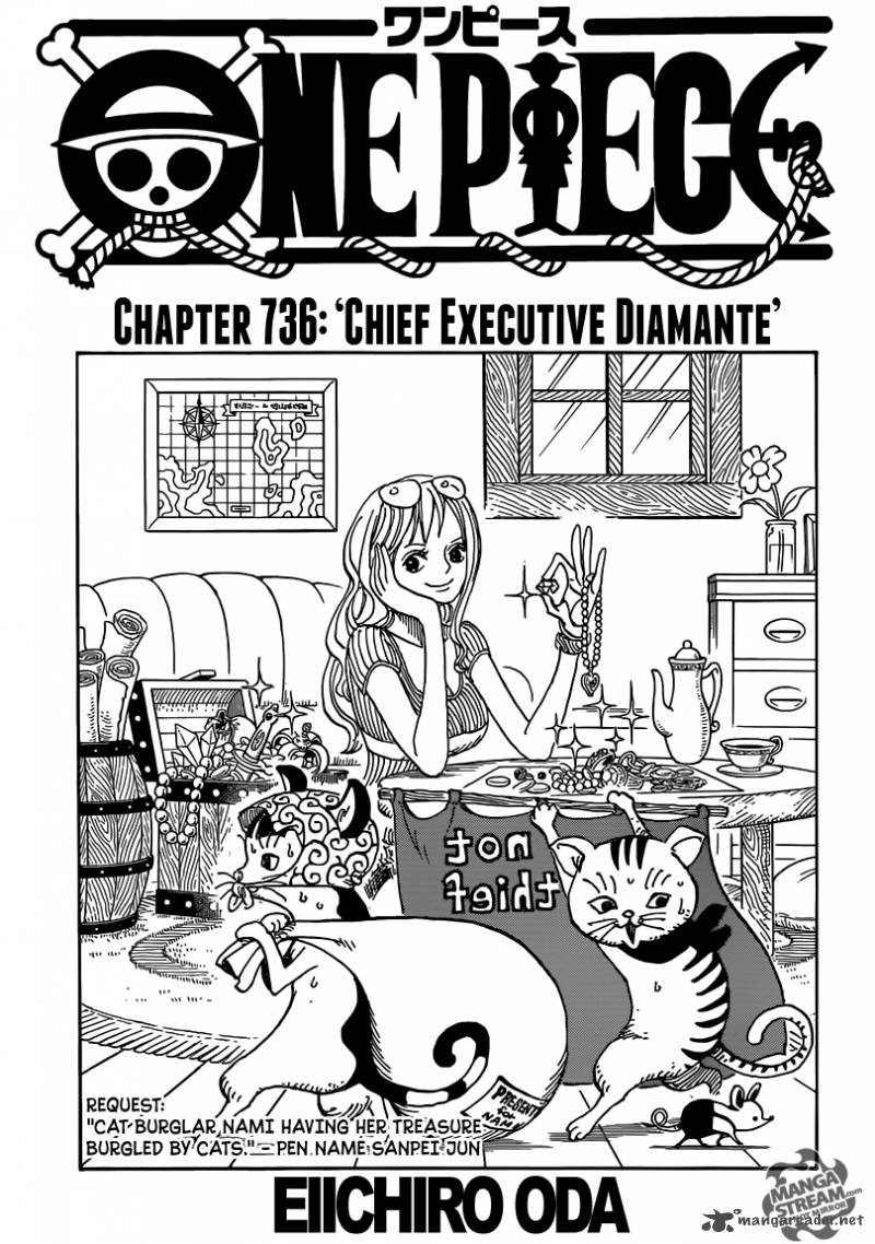 One Piece, Chapter 736 image 001