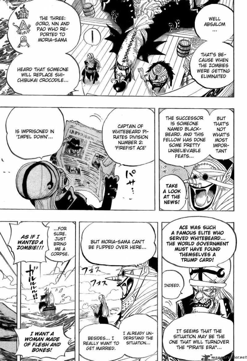 One Piece, Chapter 486 image 003
