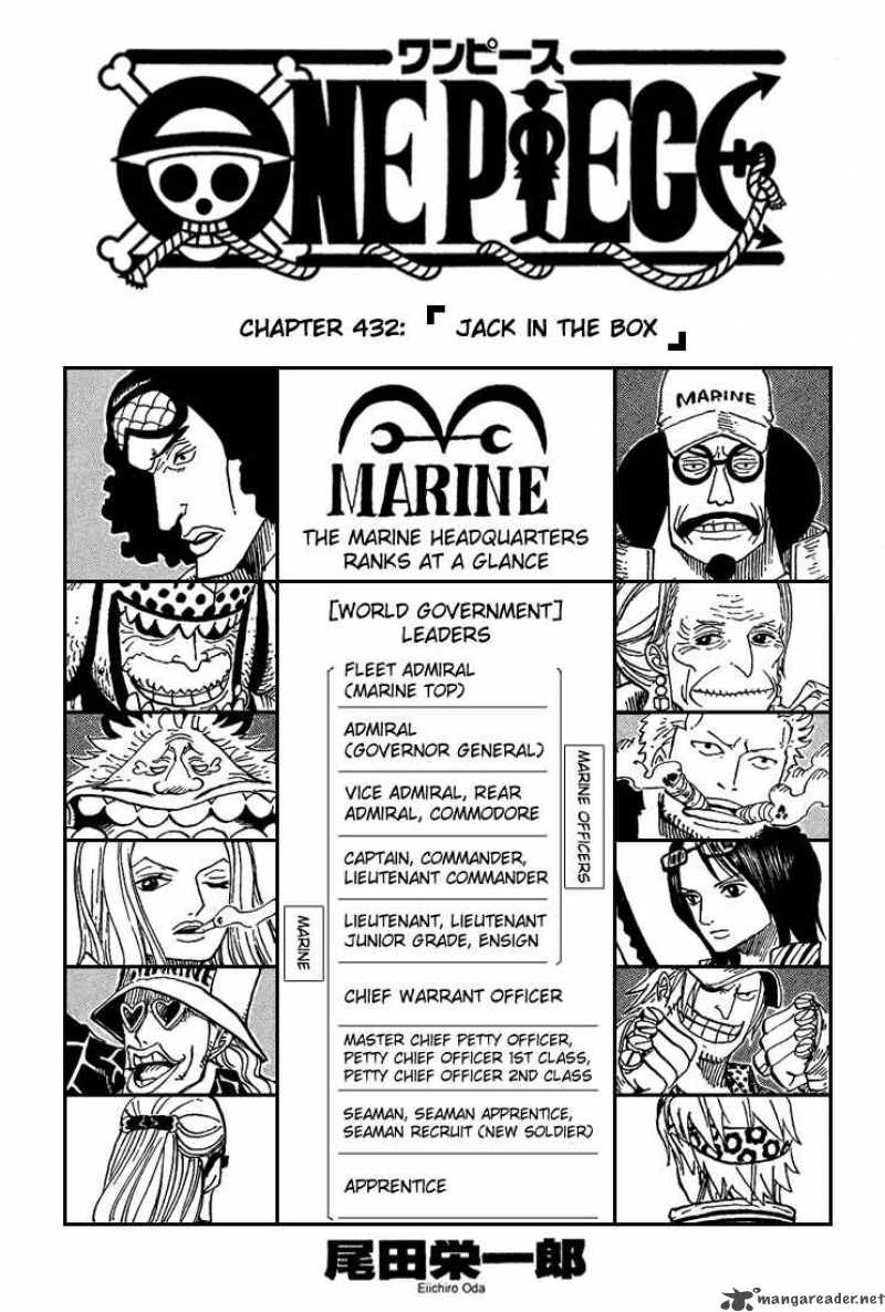 One Piece, Chapter 432 image 001