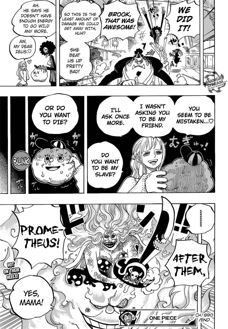 One Piece, Chapter 890 image 017