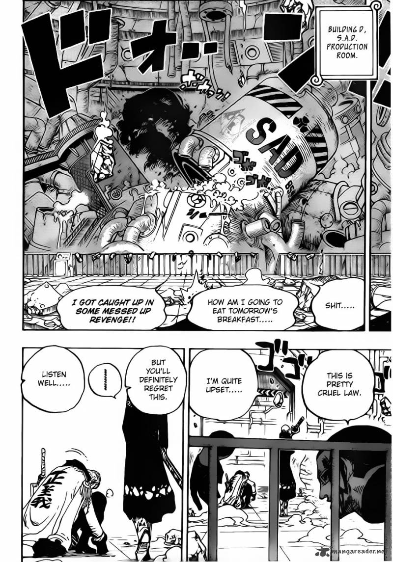 One Piece, Chapter 691 image 006